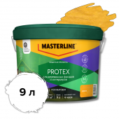 MASTERLINE Protex Защитная пропитка для деревянных фасадов и интерьеров, Сосна 9 л 