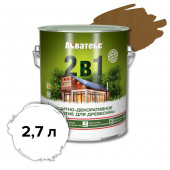 Акватекс 2в1 - текстурное покрытие Дуб  2,7 л  1/4