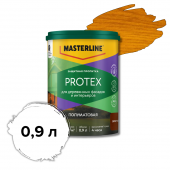 MASTERLINE Protex Защитная пропитка для деревянных фасадов и интерьеров, Орегон 0,9 л 