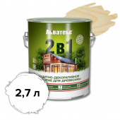 Акватекс 2в1 - текстурное покрытие Бесцветный  2,7 л  1/4